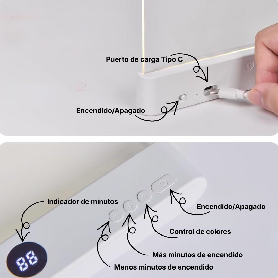 Luz Led para leer libro